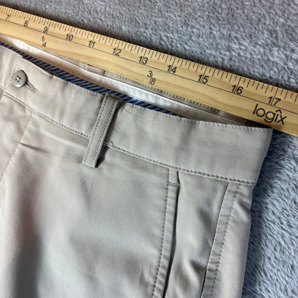 FootJoy Pants‎ Men 34x34 (Fits 34x32) Performance Golf Khaki Tan Stretch Regular